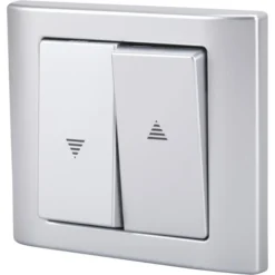 Commande Volet Roulant étanche Gris / Argent SCHNEIDER ELECTRIC