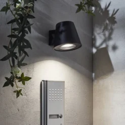 Applique Extérieure GU10 Max 35W Noir Yara INSPIRE