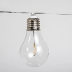 Guirlande Extérieure LED Intégrée 10 Ampoules Blanc Chaud 350lm Stella NEWGARDEN