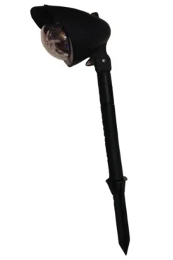 Lampe Extérieure Disco LED Intégrée Noir