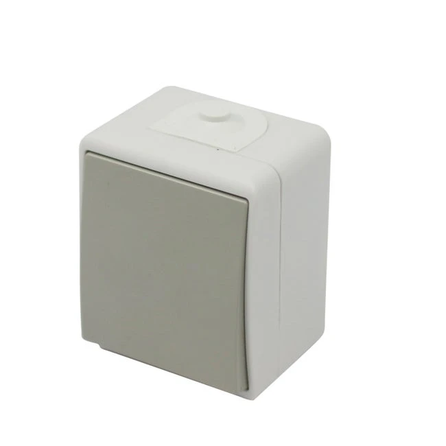 Interrupteur Va-et-vient étanche Nano, Gris 1 Interrupteur Va-et-vient étanche Nano, Gris