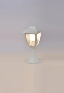 Borne Extérieure E27 Max 60W Blanc Estrella