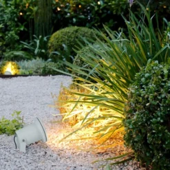 Spot à Piquer GU10 Extérieur Max 50W Blanc FORLIGHT