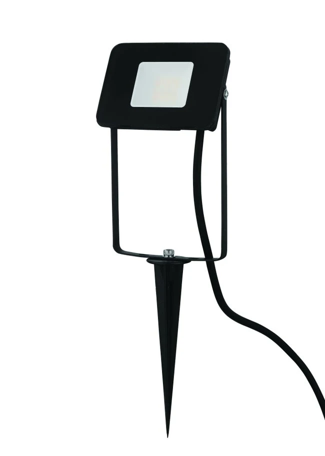 Spot à Piquer Extérieur LED Intégrée 1200 Lm Noir Avec Télécommande, Access EGLO 1 Spot à Piquer Extérieur LED Intégrée 1200 Lm Noir Avec Télécommande, Access EGLO