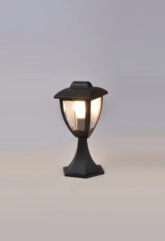 Borne Extérieure E27 Max 60W Noir Estrella 1 Borne Extérieure E27 Max 60W Noir Estrella