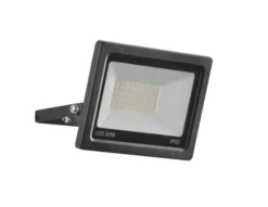 Projecteur à Fixer Extérieur LED Intégrée 2100 Lm Noir Power LITTLE GARDEN