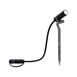 Spot à Piquer Extérieur LED Intégrée 200Lm Anthracite Plug&shine PAULMANN