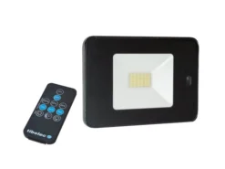 Projecteur à Fixer à Détection Extérieur LED Intégrée 1700 Lm Noir TIBELEC