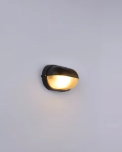 Applique Extérieure E27 Max 60W Noir Pacific Hublot LITTLE GARDEN