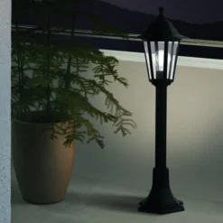 Potelet Extérieur E27 Max 60W Noir Duanera EGLO