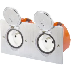 Double Prise Avec Terre étanche, LEGRAND
