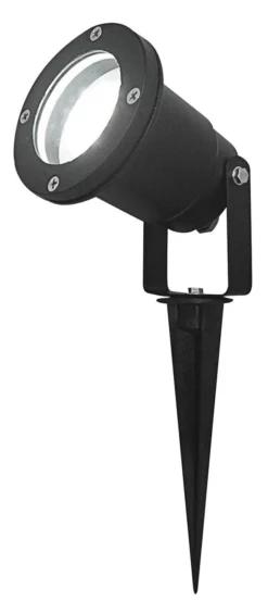 Spot à Piquer Extérieur LED Intégrée 130 Lm Noir LUMIHOME