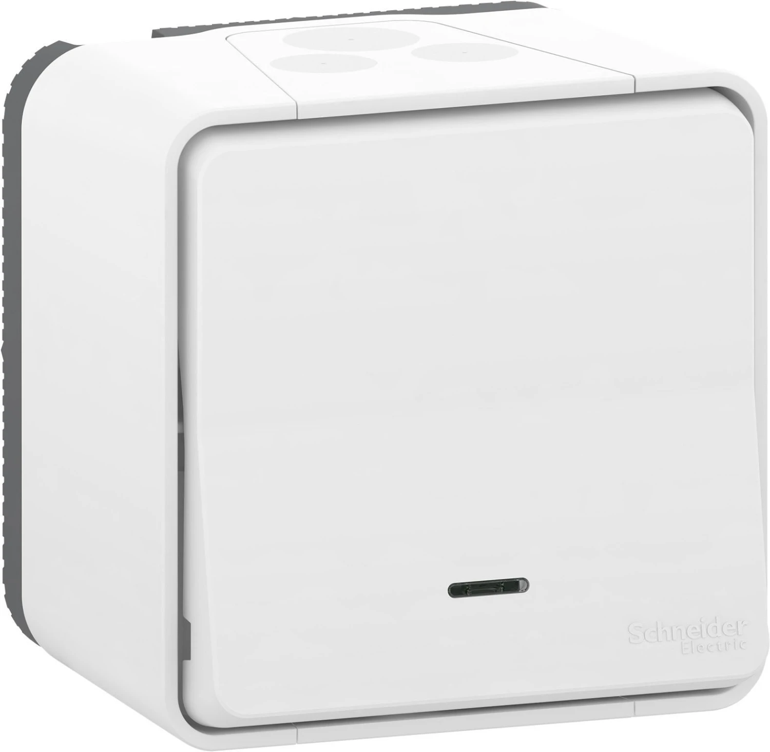 Interrupteur Va-et-vient étanche, Témoin Mureva Style Blanc SCHNEIDER ELECTRIC 1 Interrupteur Va-et-vient étanche, Témoin Mureva Style Blanc SCHNEIDER ELECTRIC