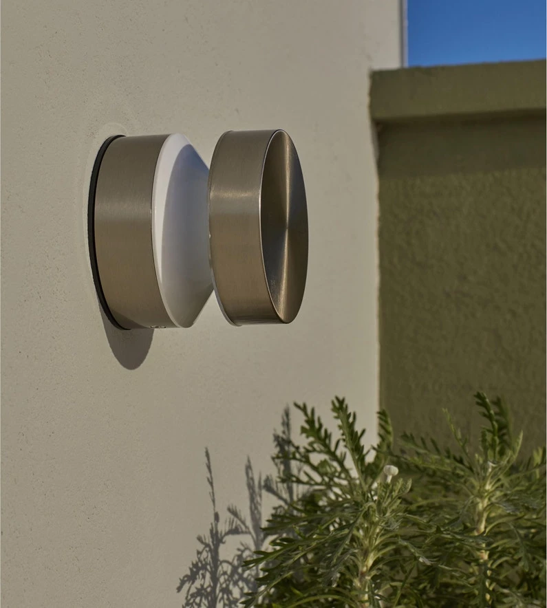 Applique Extérieure LED Intégrée 680 Lm Inox Waldo INSPIRE 1 Applique Extérieure LED Intégrée 680 Lm Inox Waldo INSPIRE