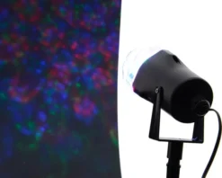 Projecteur à Piquer Extérieur Kaleidoscope LED Intégrée, Noir