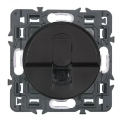 Legrand Céliane – Prise Rj45 Téléphone/Informatique – Ensemble Graphite à Griffes – à Composer