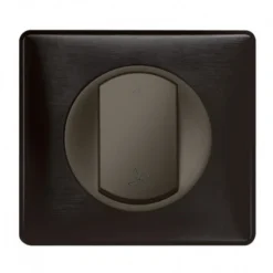 Legrand Céliane – Interrupteur VMC 2 Positions – Ensemble Carbone Complet à Griffes