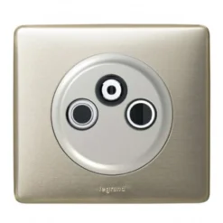 Legrand Céliane – Prise TV-FM-SAT – Ensemble Titane Complet à Griffes