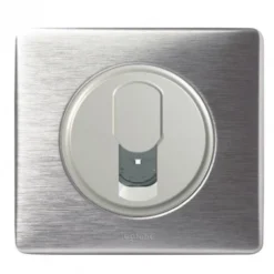 Legrand Céliane – Prise RJ45 LCS³ Data/Tel – Catégorie 6 – UTP – Ensemble Aluminium Complet à Griffes