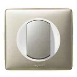 Legrand Céliane – Va Et Vient à Couronne Lumineuse – Ensemble Titane Complet