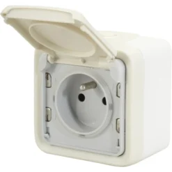 Prise Avec Terre étanche Plexo, LEGRAND