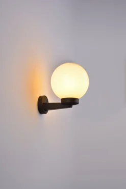 Applique Montante Extérieure E27 Max 40W Noir Chelsea LITTLE GARDEN