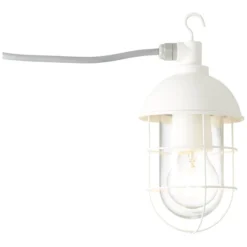 Lampe De Jardin Extérieure Utsira E27 Max 60W Blanc BRILLIANT