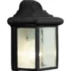 Applique Extérieure E27 Max 60W Noir Newport BRILLIANT