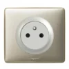 Legrand Céliane – Prise 2P+T Surface Affleurante – Ensemble Titane Complet