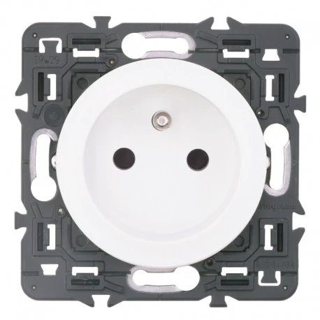 Legrand Céliane – Prise 2P+T – Connexion à Vis – Ensemble Blanc à Composer 1 Legrand Céliane – Prise 2P+T – Connexion à Vis – Ensemble Blanc à Composer