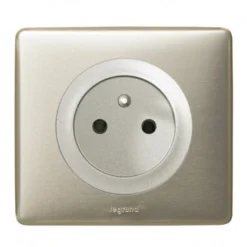Legrand Céliane – 2P+T Connexion à Vis – Ensemble Titane Complet