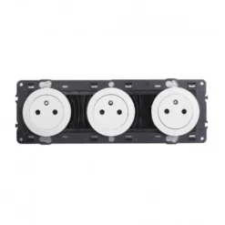 Legrand Céliane – Prise 3x2P+T Surface Précablé – Ensemble Blanc à Composer