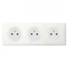 Legrand Céliane – Prise 3x2P+T Surface Précablé – Ensemble Blanc Complet