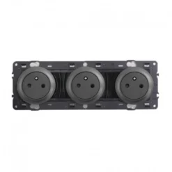 Legrand Céliane – Prise 3x2P+T Surface Précablé – Ensemble Graphite à Composer
