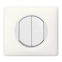 Legrand Céliane – Double Va Et Vient 10A – Ensemble Blanc Complet