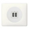 Legrand Céliane – Prise Double Chargeur USB – Ensemble Blanc Complet