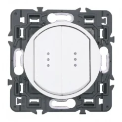 Legrand Céliane – Double Va Et Vient Lumineux 10A – Ensemble Blanc à Composer