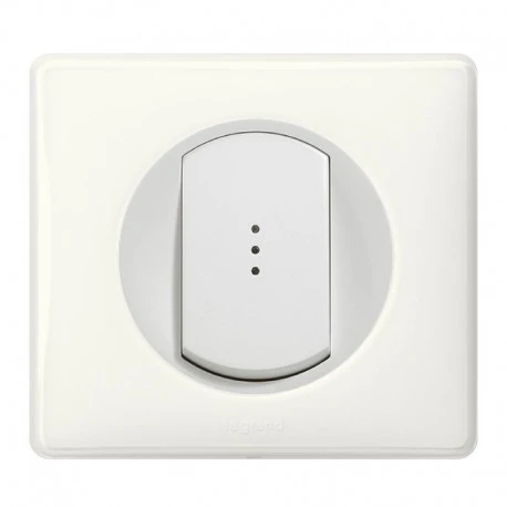 Legrand Céliane – Va Et Vient Simple Lumineux 10A – Ensemble Blanc Complet à Griffes 1 Legrand Céliane – Va Et Vient Simple Lumineux 10A – Ensemble Blanc Complet à Griffes