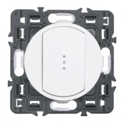 Legrand Céliane – Va Et Vient Simple à Témoin 10A – Ensemble Blanc à Compose