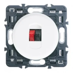 Legrand Céliane – Prise Haut -Parleur Simple – Ensemble Blanc à Composer
