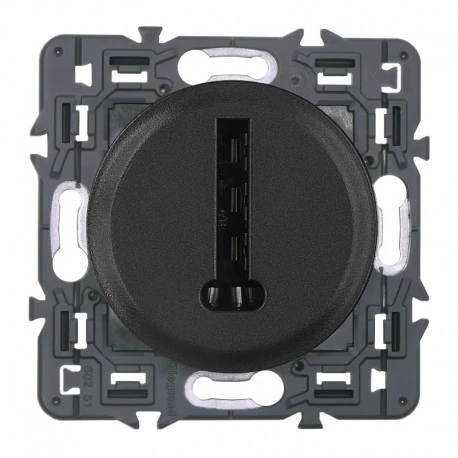 Legrand – Prise Téléphone En T 8 Contacts – Ensemble Graphite à Composer 1 Legrand – Prise Téléphone En T 8 Contacts – Ensemble Graphite à Composer