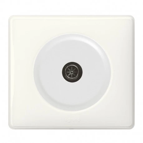Legrand Céliane – Prise TV Simple Mâle – Ensemble Blanc Complet 1 Legrand Céliane – Prise TV Simple Mâle – Ensemble Blanc Complet