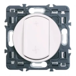 Legrand Céliane – Interrupteur VMC 2 Positions – Ensemble Blanc à Griffes – à Composer