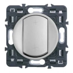 Legrand – Interrupteur VMC 2 Positions – Ensemble Titane à Composer